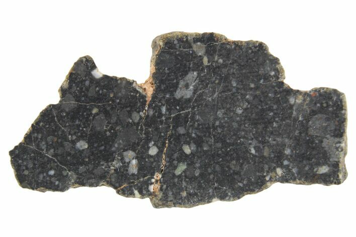 Polished Lunar Meteorite ( g) Slice - NWA #360261